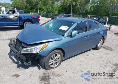 2016 Hyundai Sonata Se z USA, uszkodzony, nr VIN 5NPE24AF6GH376600